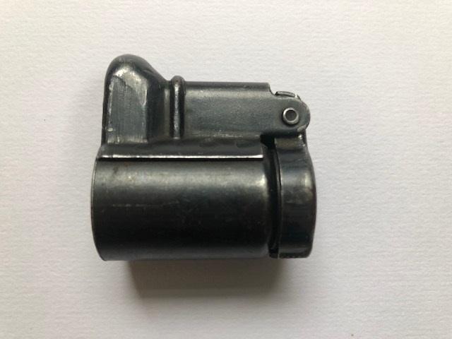 Rare original Hinged muzzle cap for MP38 or early MP40, Price at request info@mp40.nl